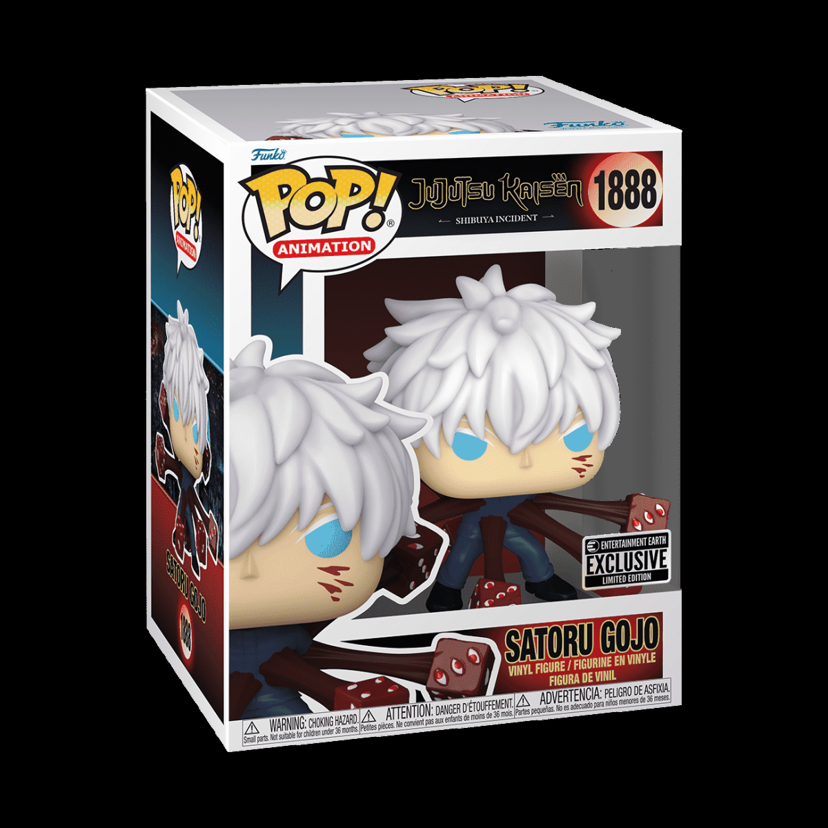 Pop! Premium Satoru Gojo (Trapped Prison Realm) - Figurine Pop! Jujutsu Kaisen - vue 2