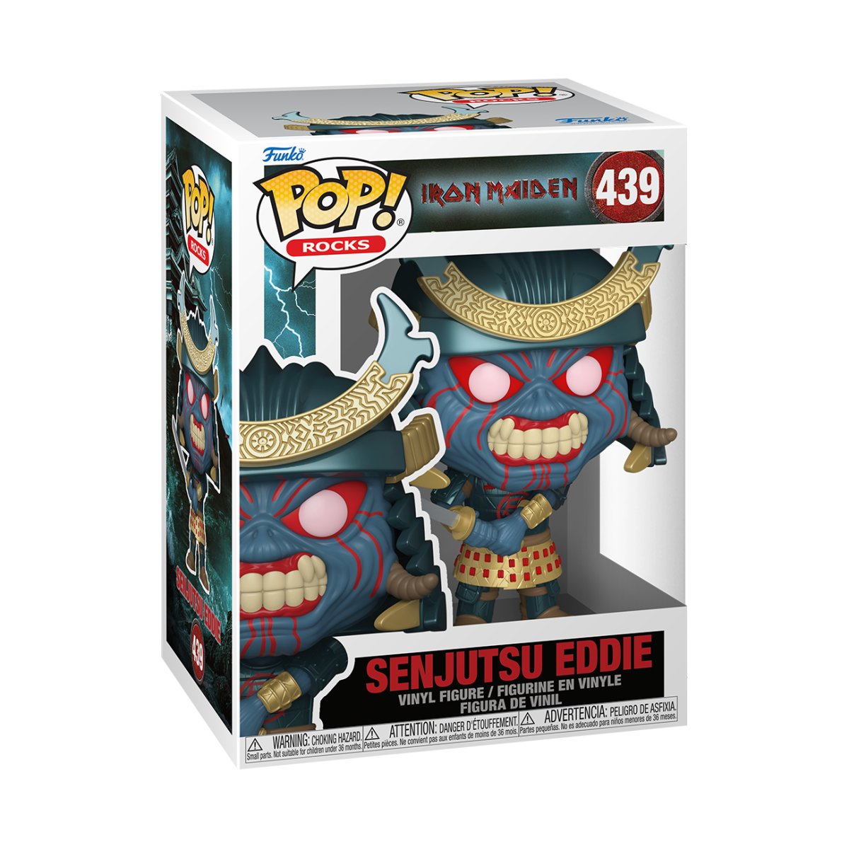 Pop! Senjutsu Eddie - Figurine Pop! Iron Maiden - vue 2