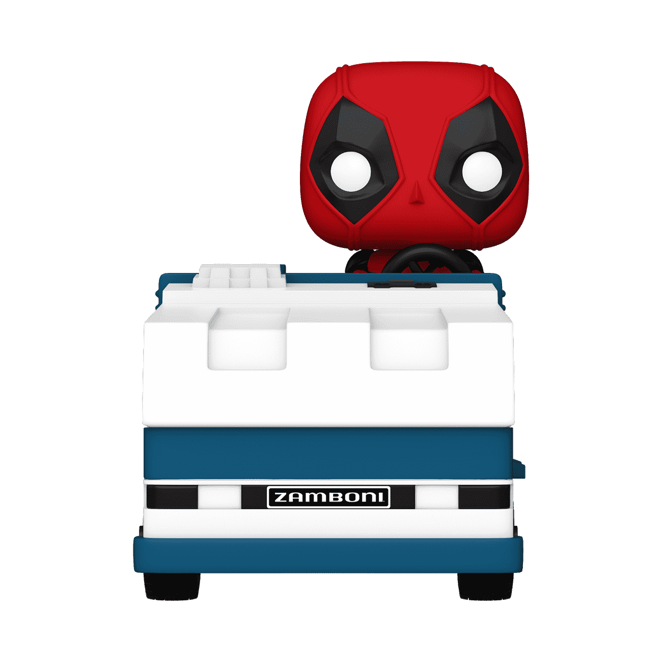 Pop! Rides Super Deluxe Deadpool on a Zamboni Machine - Figurine Pop! Marvel - vue 2