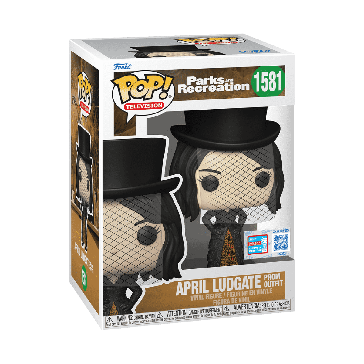 Pop! April Ludgate Prom Outfit - Figurine Pop! Parks and Recreation - vue 2