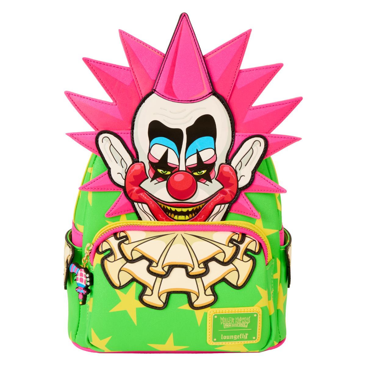 NYCC Limited Edition Killer Klowns Spikey Glitter Cosplay Glow Mini Backpack - Figurine Bags