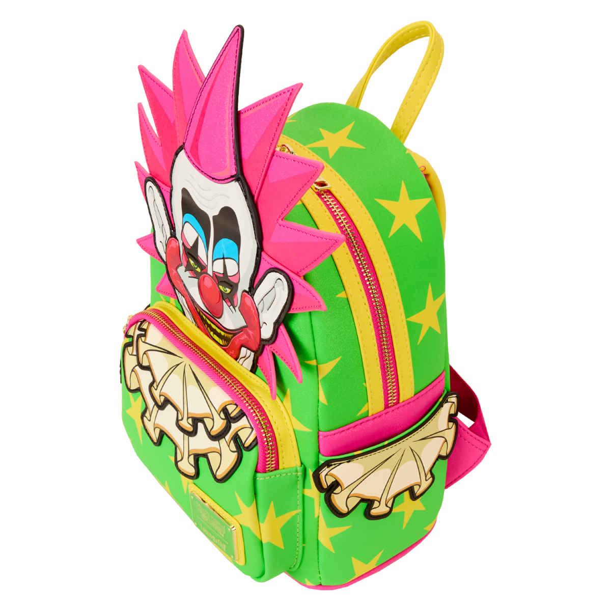 NYCC Limited Edition Killer Klowns Spikey Glitter Cosplay Glow Mini Backpack - Figurine Bags Killer Klowns from Outer Space - vue 4