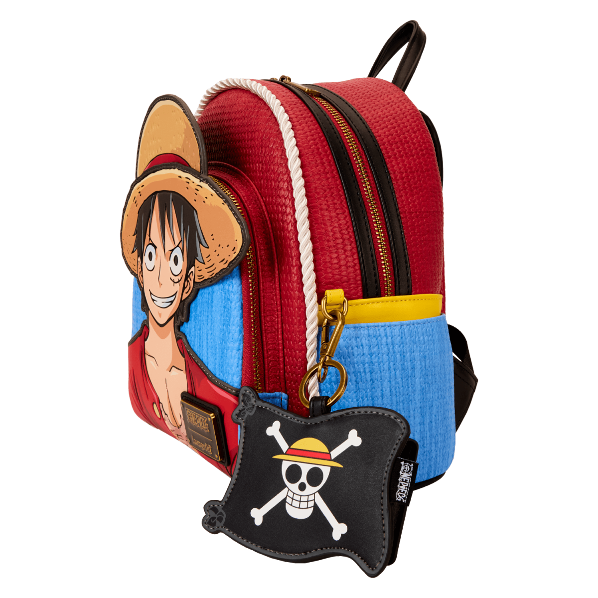 NYCC Limited Edition One Piece Luffy Cosplay Mini Backpack With Coin Bag - Figurine Bags One Piece - vue 3