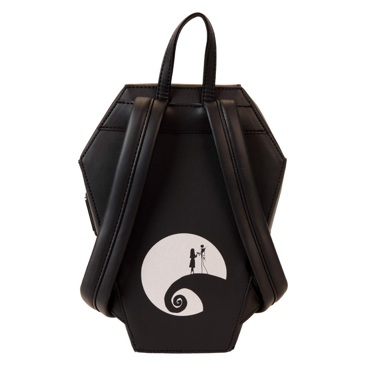 NYCC Limited Edition The Nightmare Before Christmas Jack & Sally Figural Coffin Mini Backpack - Figurine Bags Disney - vue 8