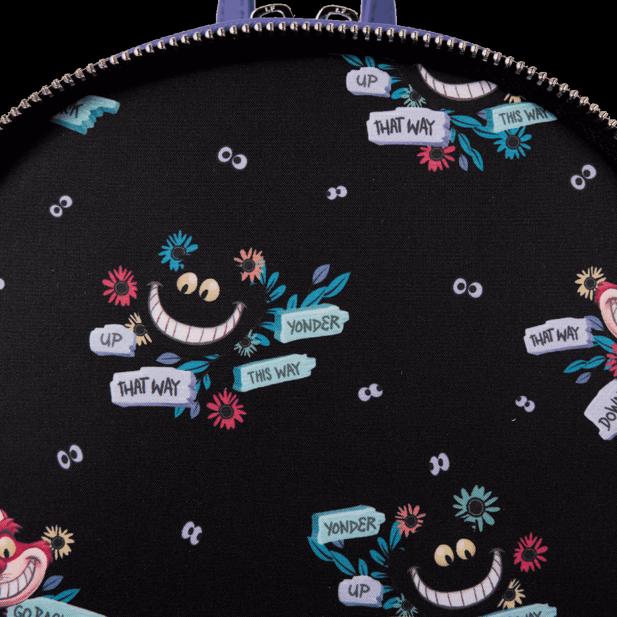 Alice in Wonderland Tulgey Wood Lenticular Mini Backpack - Figurine Bags Disney - vue 7
