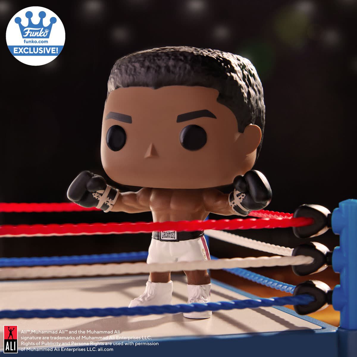 Pop! Muhammad Ali (Arms Raised) - Figurine Pop! Muhammad Ali - vue 2
