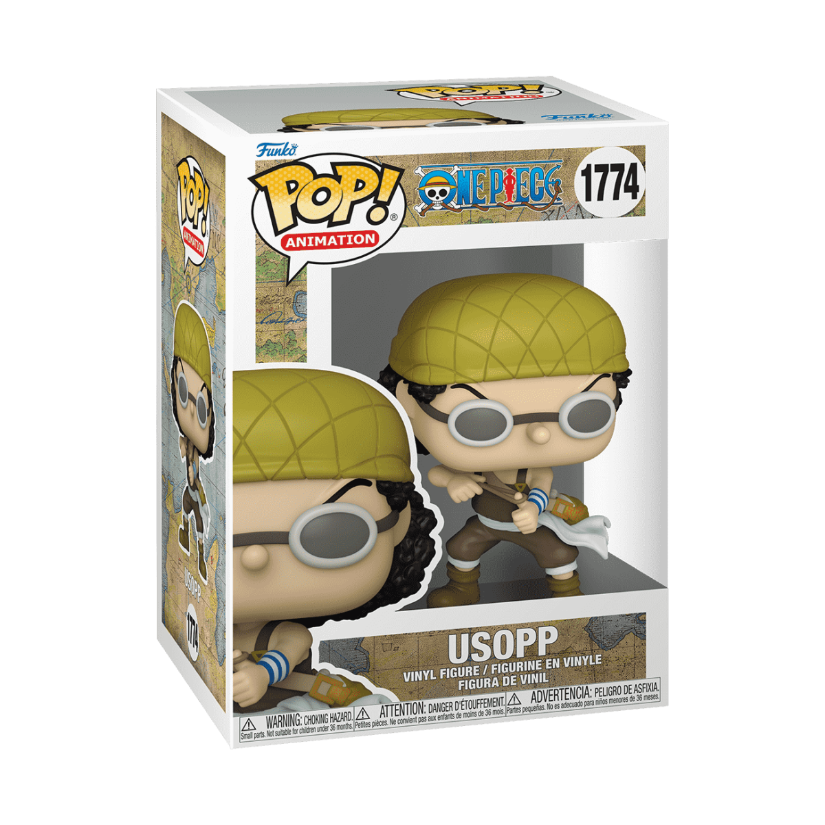 Pop! Usopp with Rubber Band - Figurine Pop! One Piece - vue 2