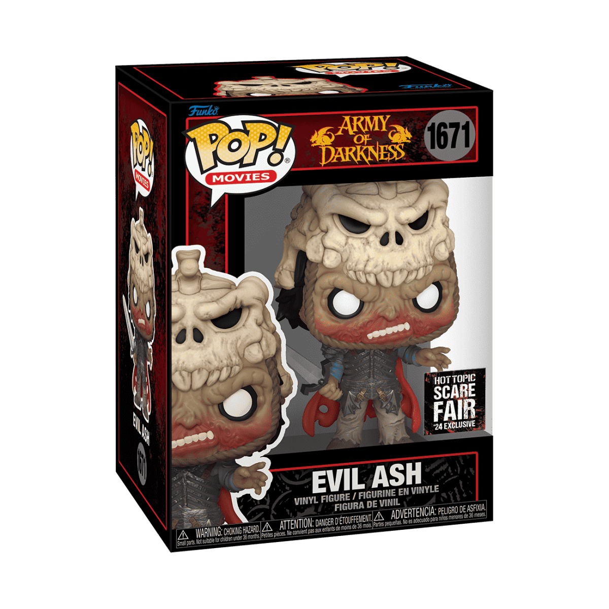 Pop! Evil Ash - Figurine Pop! Army of Darkness - vue 2