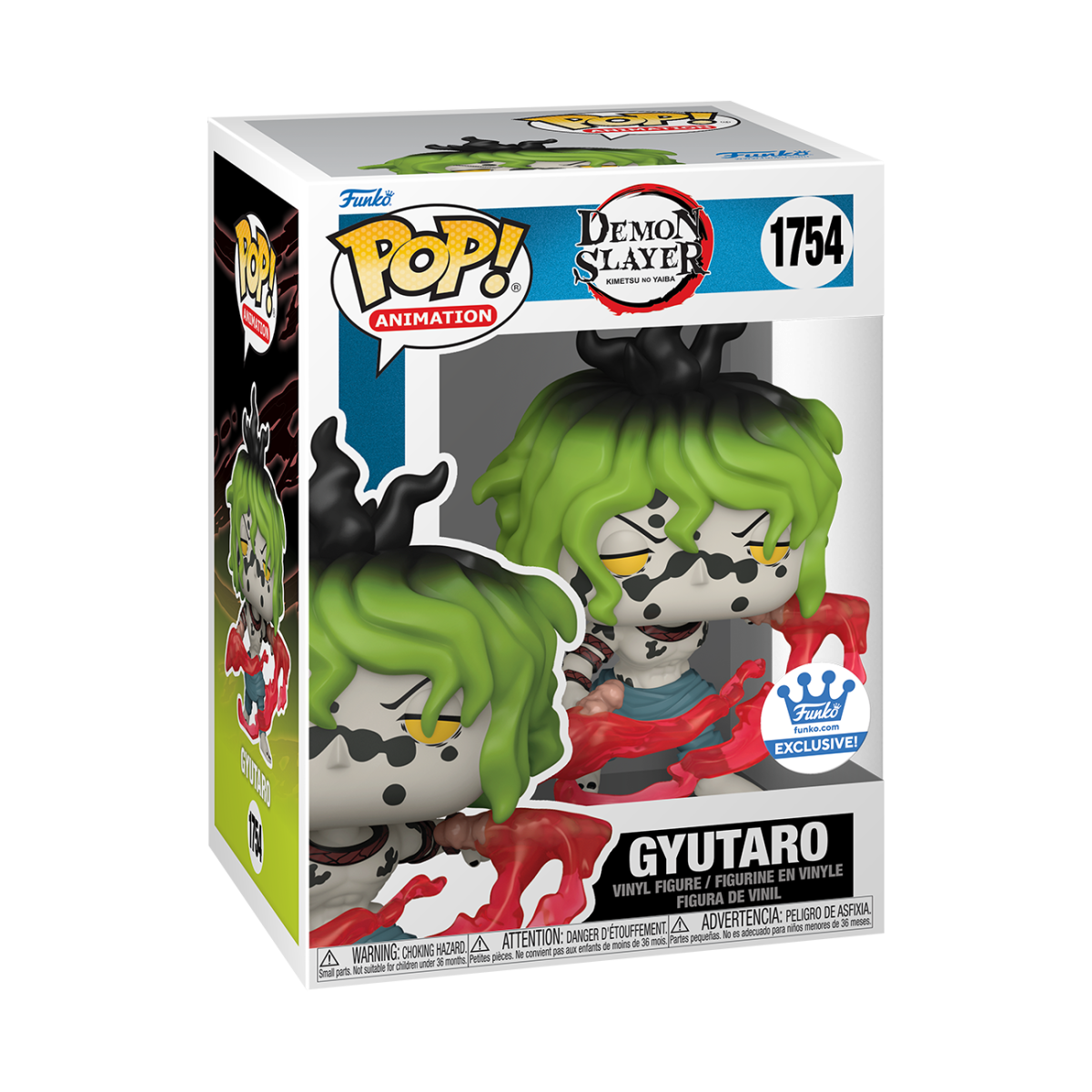 Pop! Gyutaro (Blood Attack) - Figurine Pop! Demon Slayer - vue 3