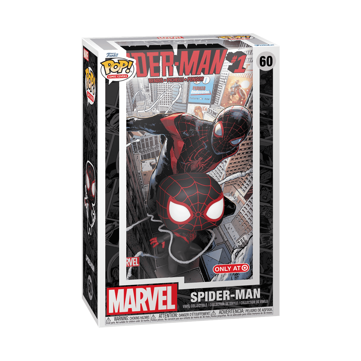 Pop! Comic Covers Spider-Man #1 (2016) - Figurine Pop! Marvel - vue 2