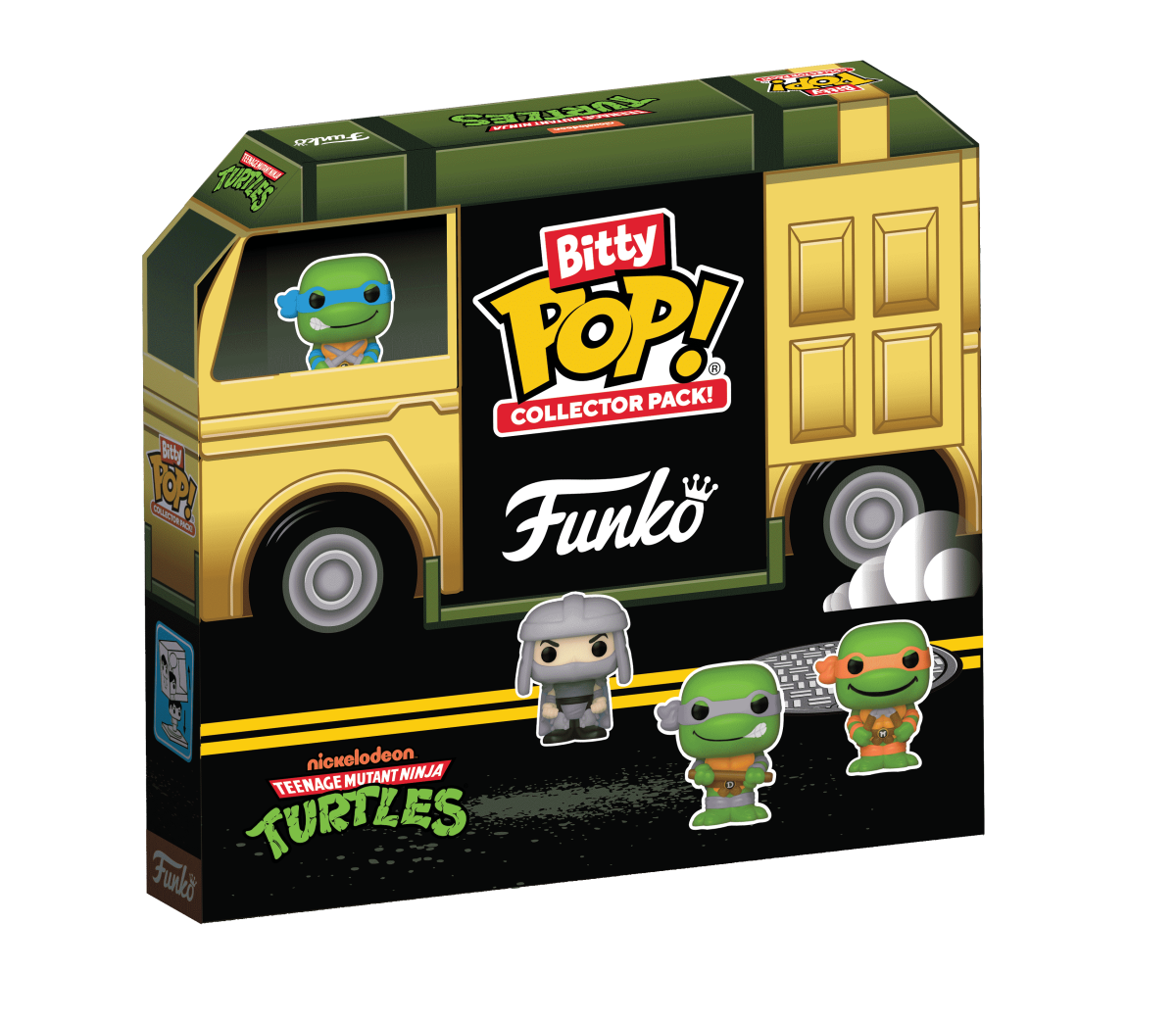 Bitty Pop! Collector Pack Teenage Mutant Ninja Turtles 12-Pack - Figurine Bitty Pop! Teenage Mutant Ninja Turtles - vue 3