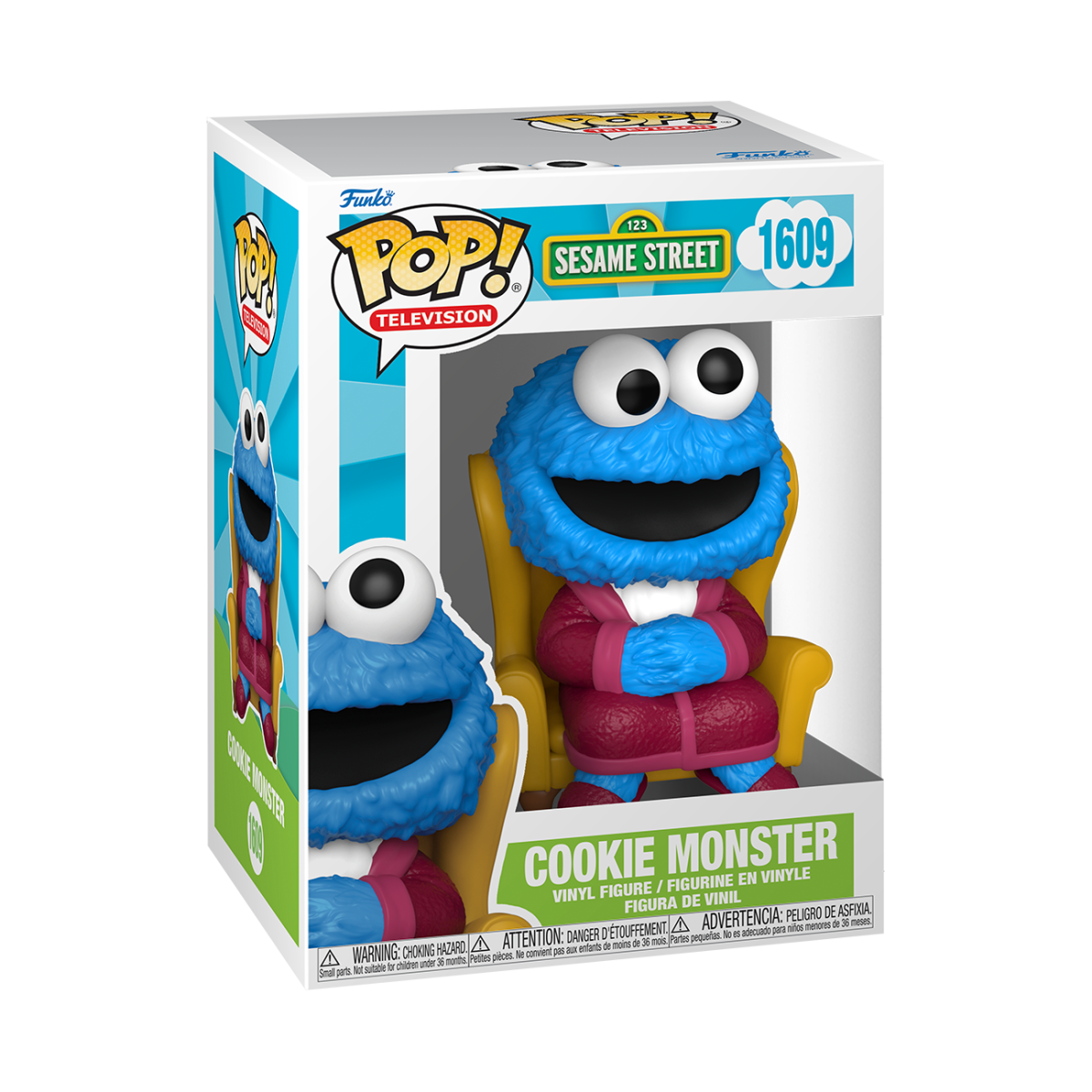 Pop! Cookie Monster - Figurine Pop! Sesame Street - vue 2