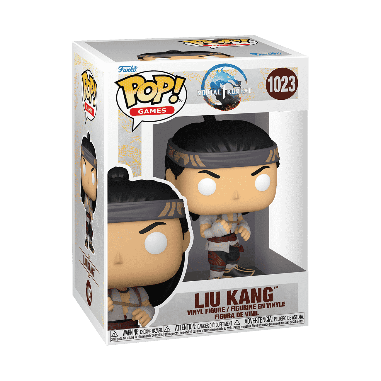 Pop! Liu Kang (God of Fire) (Mortal Kombat 1) - Figurine Pop! Mortal Kombat - vue 2
