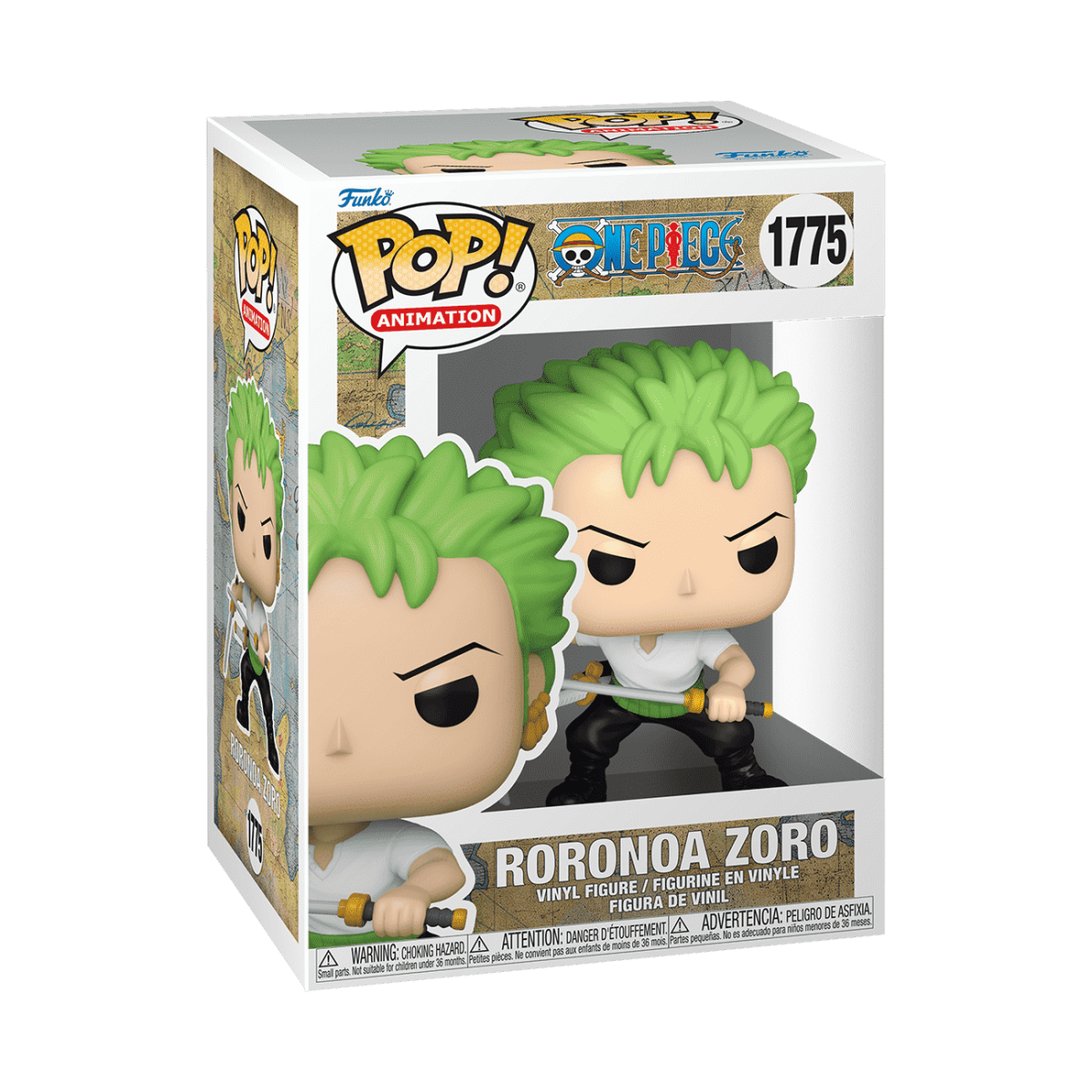 Pop! Roronoa Zoro (Two Sword Style) - Figurine Pop! One Piece - vue 2