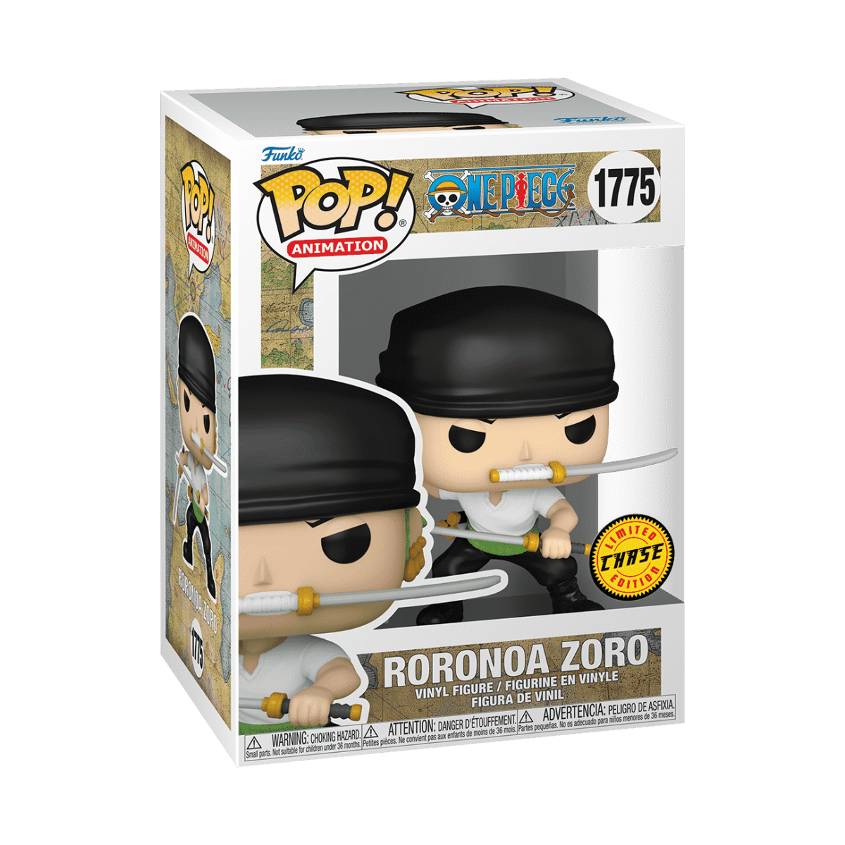 Pop! Roronoa Zoro (Two Sword Style) - Figurine Pop! One Piece - vue 4