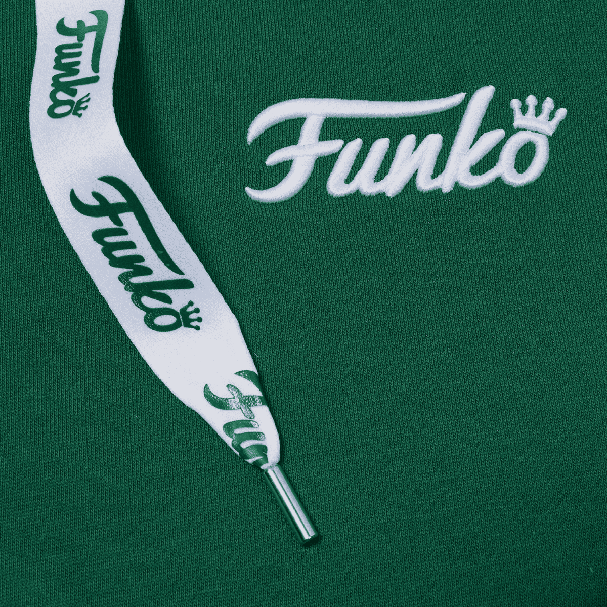 Funko Logo Green Hoodie - Figurine Apparel Funko - vue 3