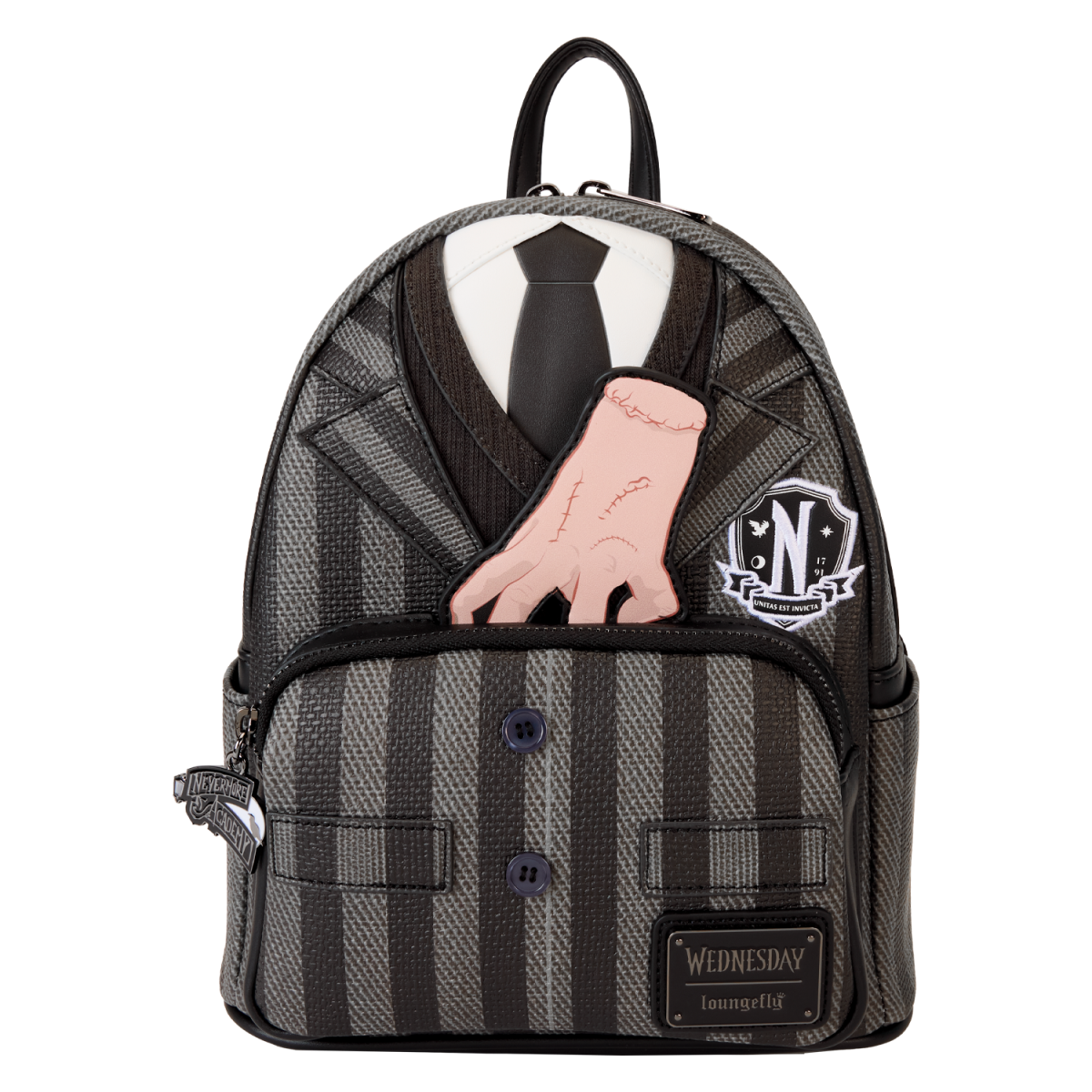 Limited Edition Wednesday Nevermore Academy Uniform Cosplay Mini Backpack - Figurine Bags