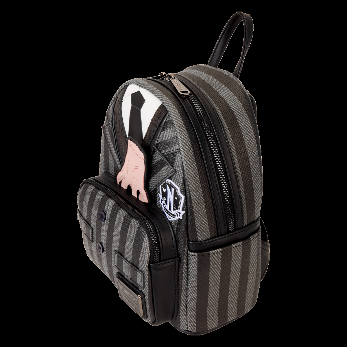 Limited Edition Wednesday Nevermore Academy Uniform Cosplay Mini Backpack - Figurine Bags The Addams Family - vue 6