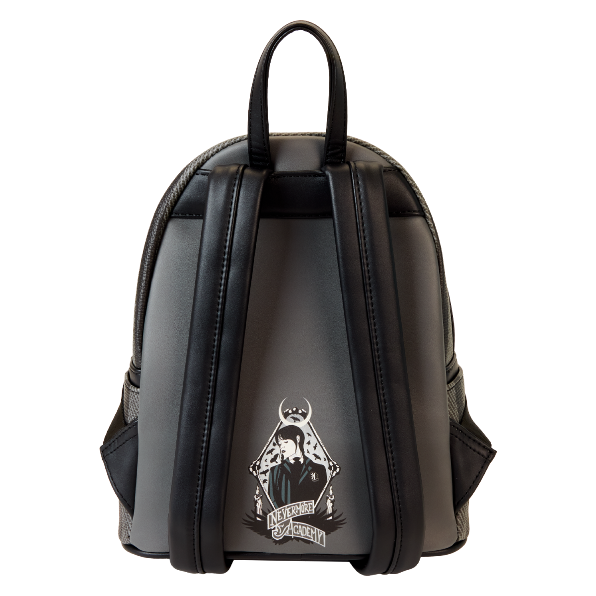 Limited Edition Wednesday Nevermore Academy Uniform Cosplay Mini Backpack - Figurine Bags The Addams Family - vue 8