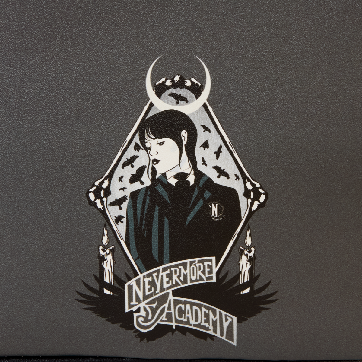 Limited Edition Wednesday Nevermore Academy Uniform Cosplay Mini Backpack - Figurine Bags The Addams Family - vue 9