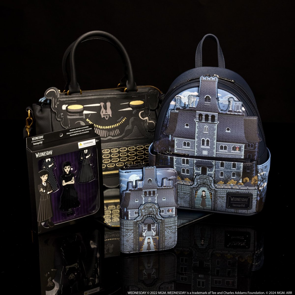 Wednesday Typewriter Crossbody Bag - Figurine Bags The Addams Family - vue 3