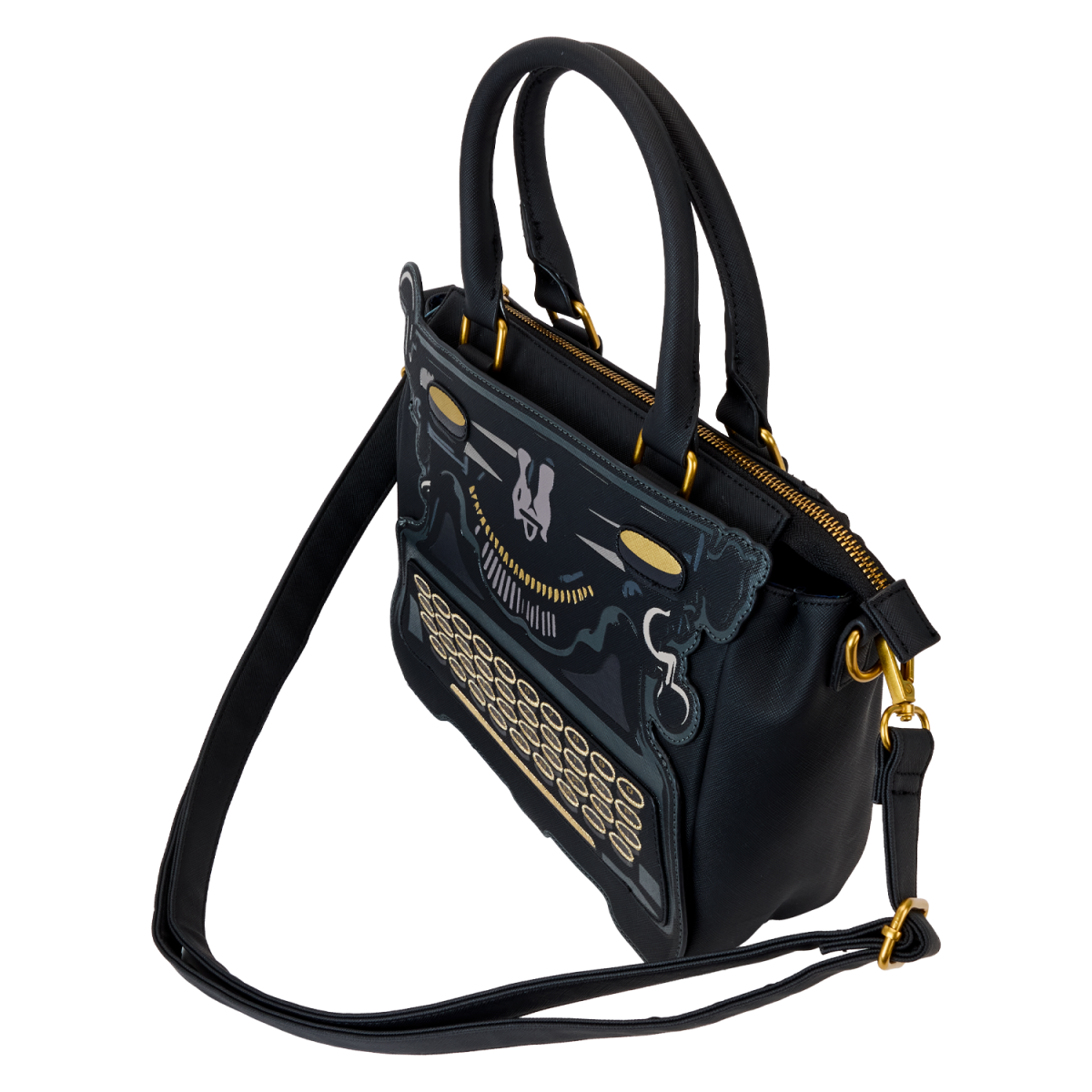 Wednesday Typewriter Crossbody Bag - Figurine Bags The Addams Family - vue 5