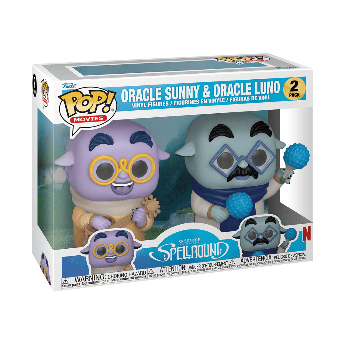 Pop! Oracle Sunny & Oracle Luno 2-Pack - Figurine Pop! Spellbound - vue 2