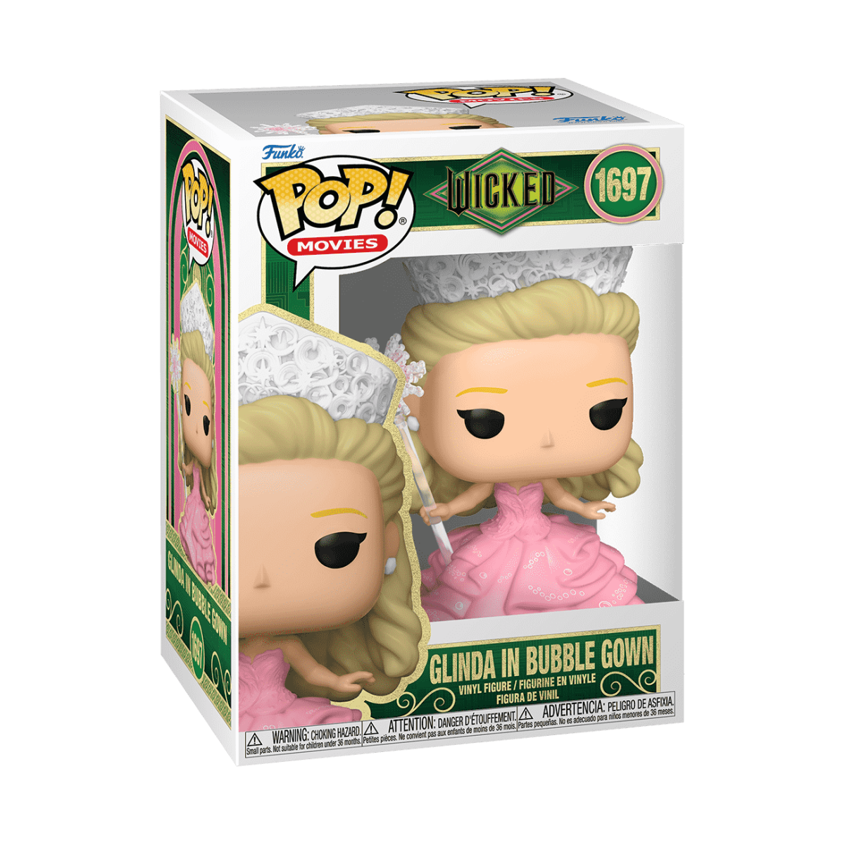 Pop! Glinda in Bubble Gown - Figurine Pop! Wicked - vue 3