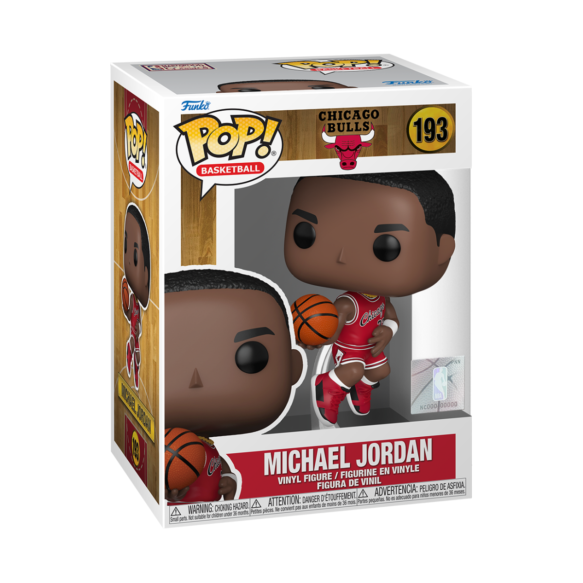 Pop! Michael Jordan (Rookie Season) - Figurine Pop! NBA - vue 2