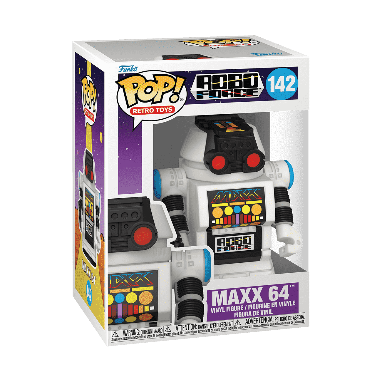 Pop! Maxx 64 - Figurine Pop! Robo Force - vue 2