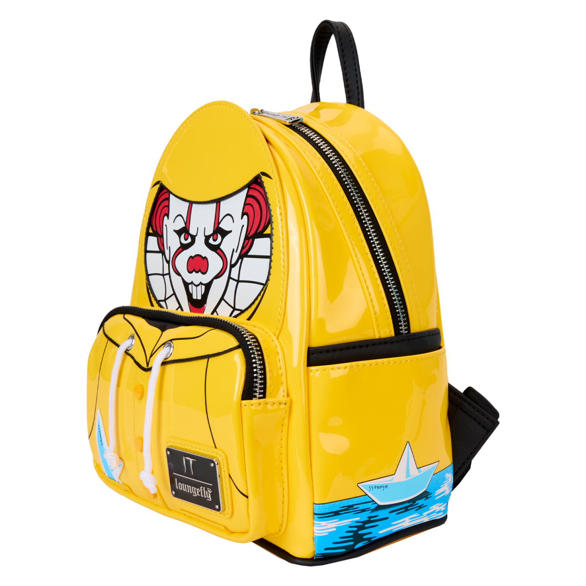 It Pennywise Raincoat Cosplay Glow Mini Backpack - Figurine Bags IT - vue 4