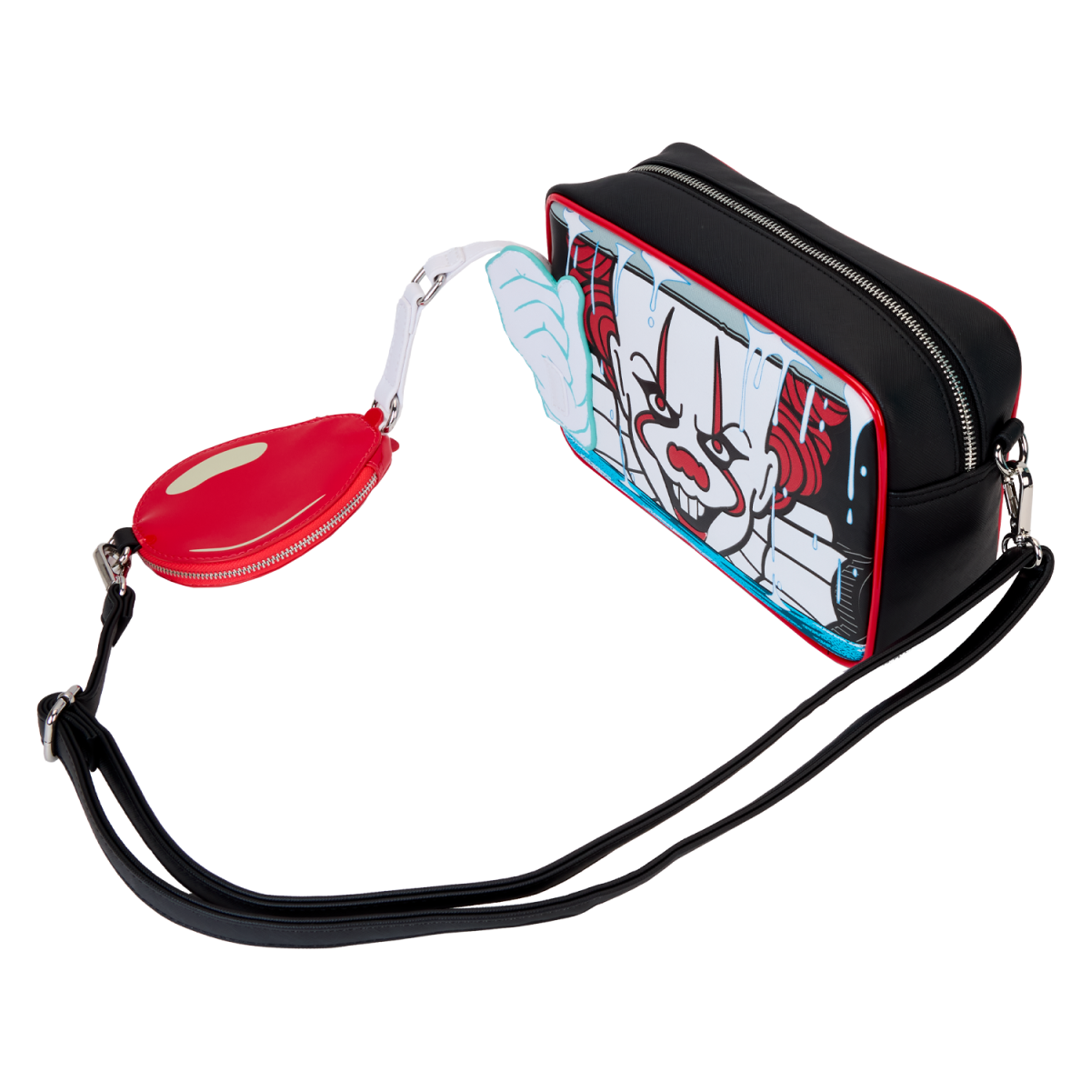 It Pennywise Balloon Glow Crossbody Bag With Coin Bag - Figurine Bags IT - vue 5