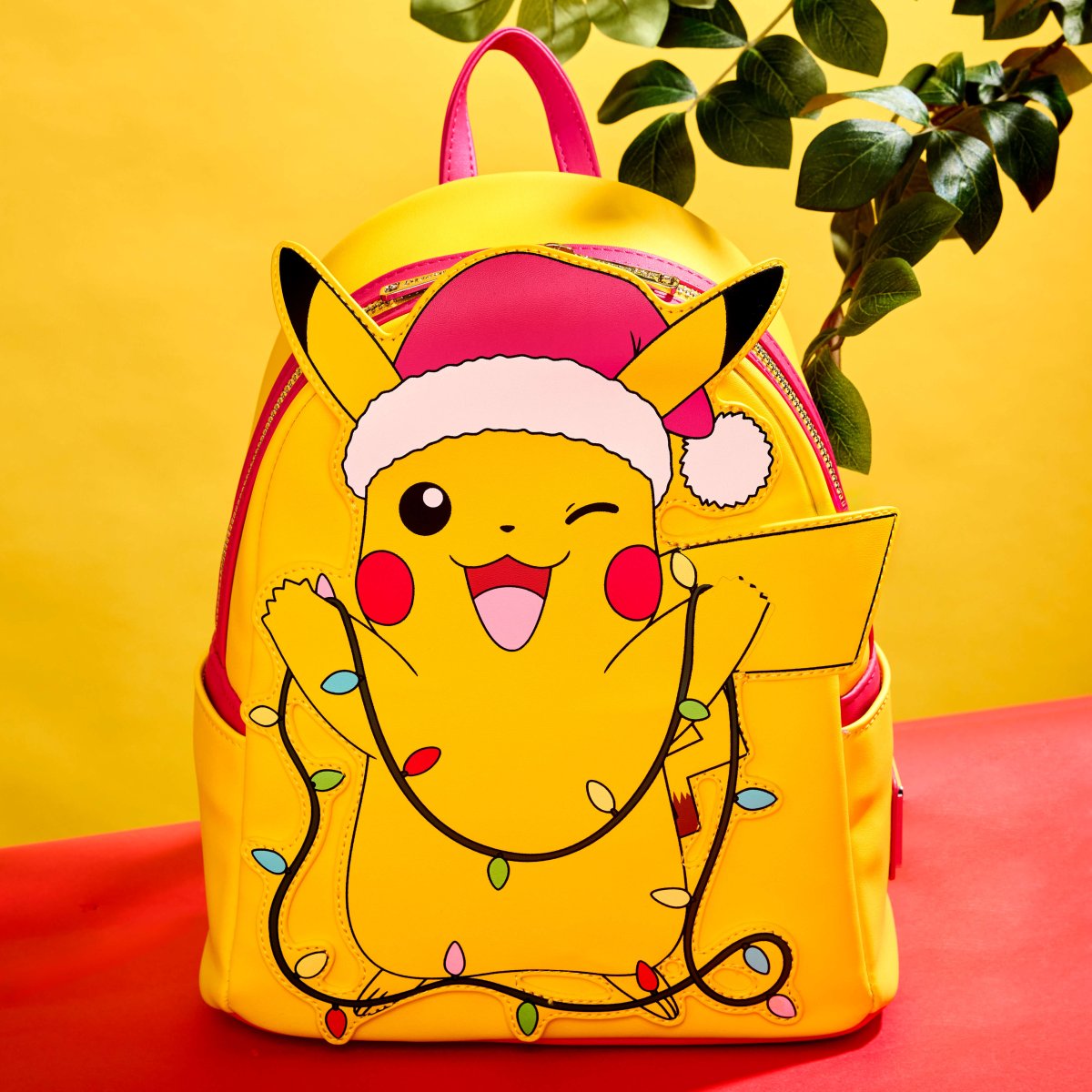 Pokémon Santa Pikachu String Lights Light Up Mini Backpack - Figurine Bags Pokémon - vue 2