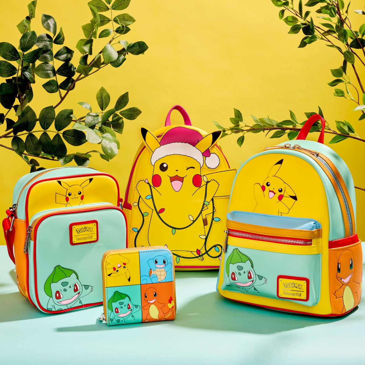 Pokémon Santa Pikachu String Lights Light Up Mini Backpack - Figurine Bags Pokémon - vue 3