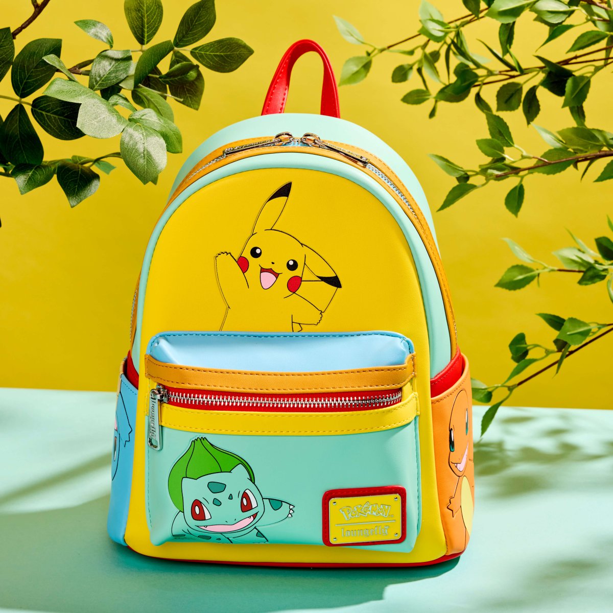 Pokémon Color Block Starters Mini Backpack - Figurine Bags Pokémon - vue 2