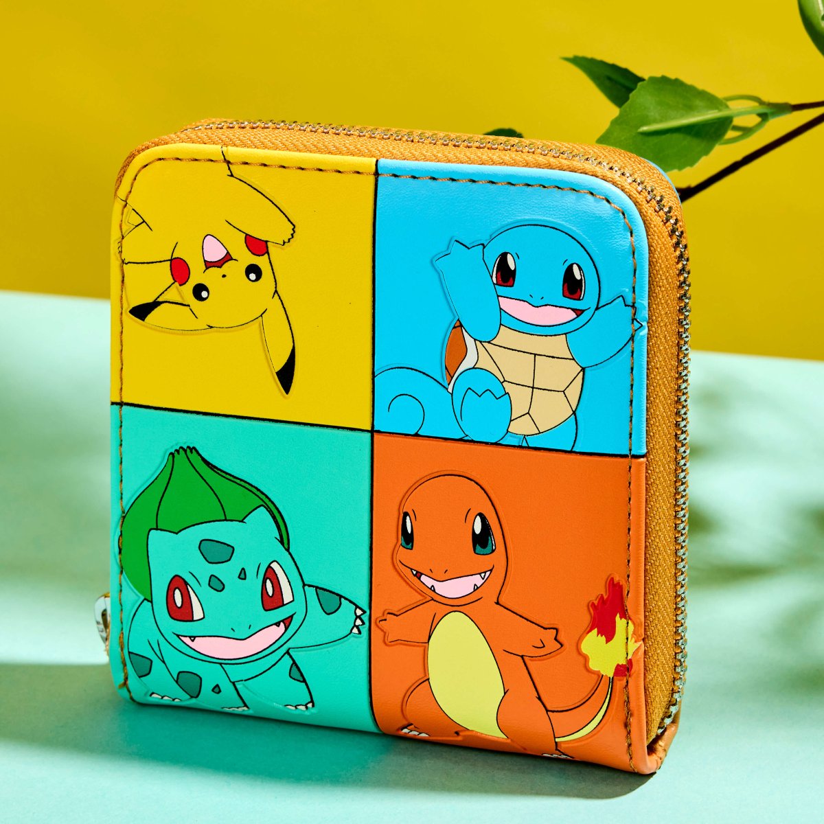 Pokémon Color Block Starters Zip Around Wallet - Figurine Wallets Pokémon - vue 2