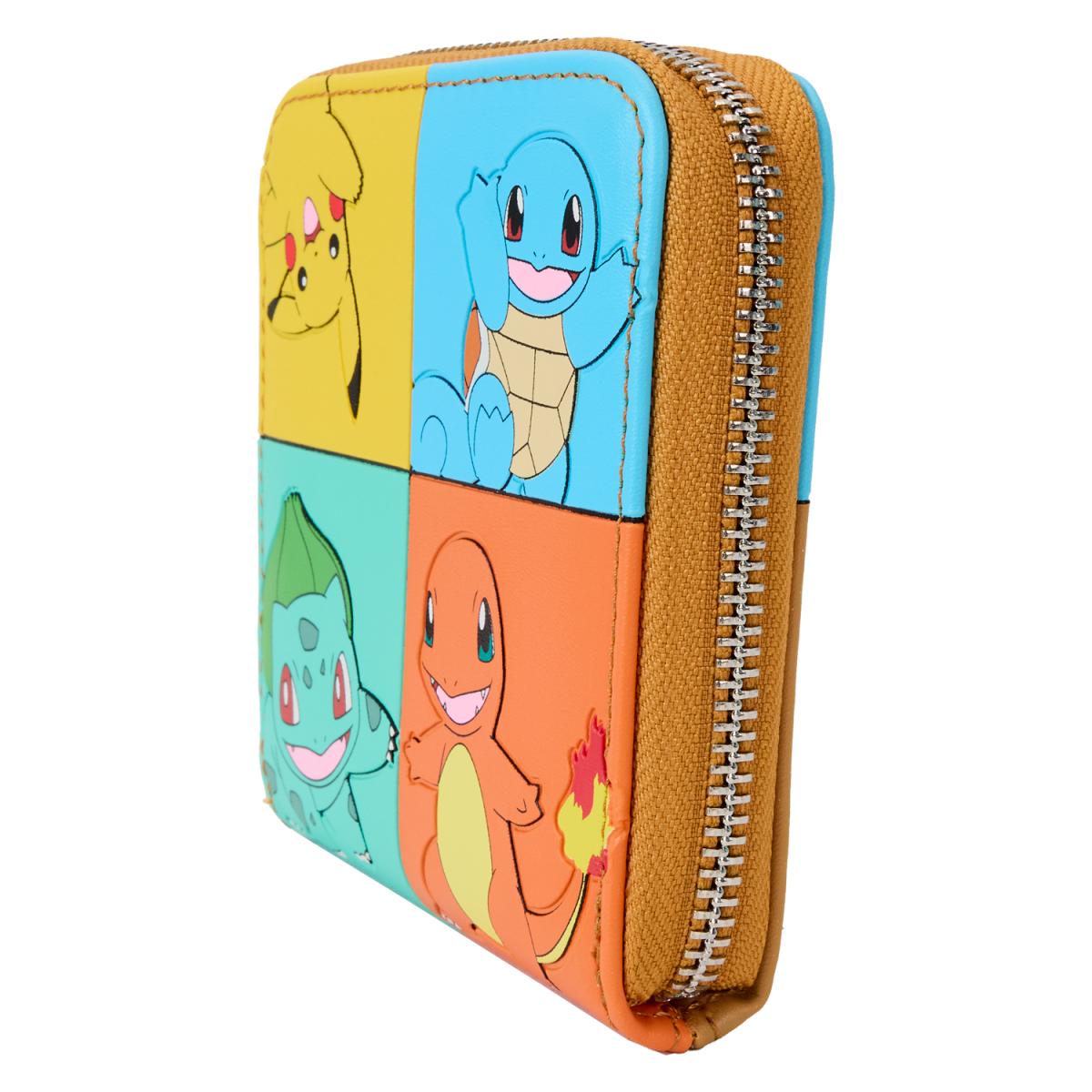 Pokémon Color Block Starters Zip Around Wallet - Figurine Wallets Pokémon - vue 4