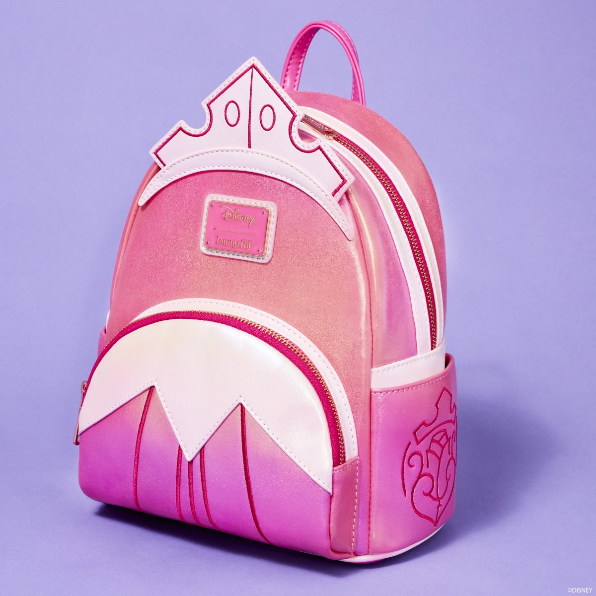 Sleeping Beauty Exclusive Shiny Series Iridescent Cosplay Mini Backpack - Figurine Bags Disney - vue 3