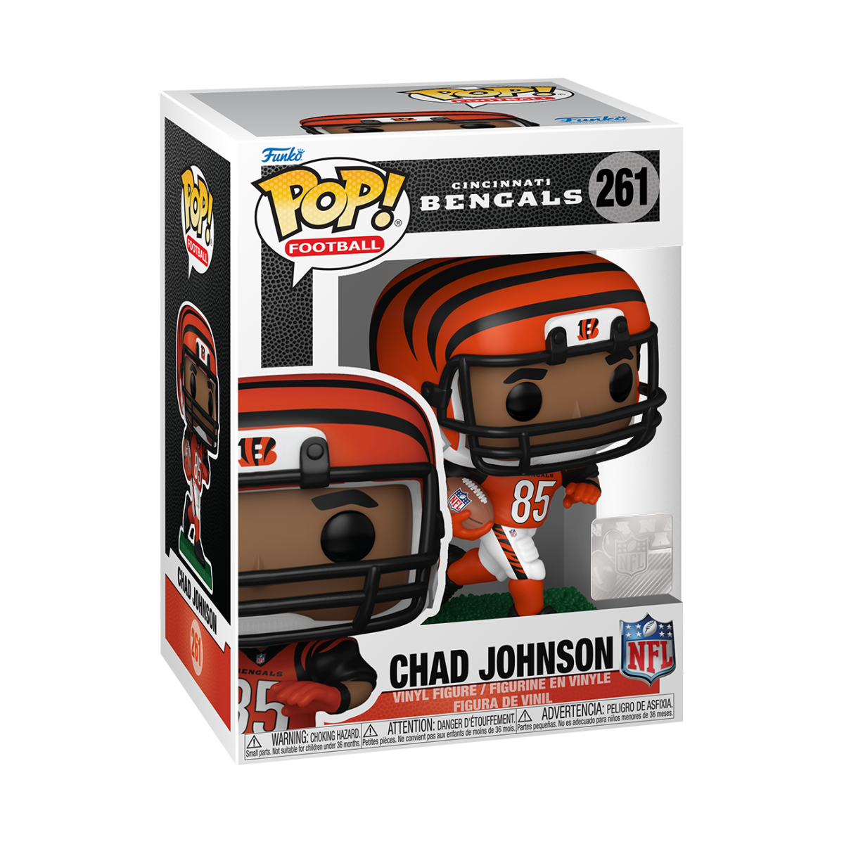 Pop! Chad Johnson - Figurine Pop! NFL - vue 3