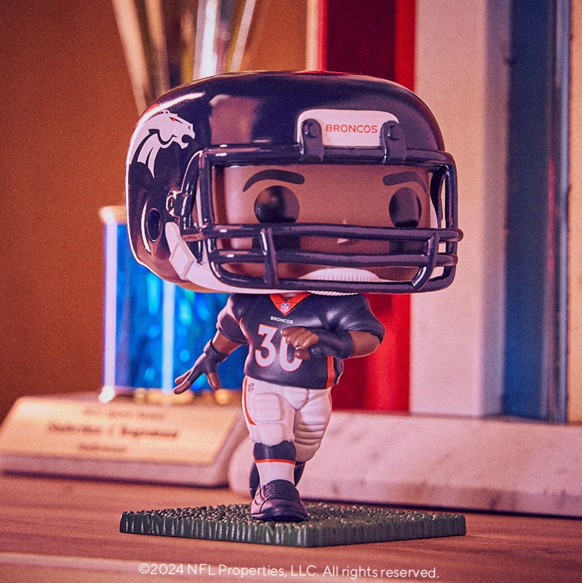 Pop! Terrell Davis - Figurine Pop! NFL - vue 2