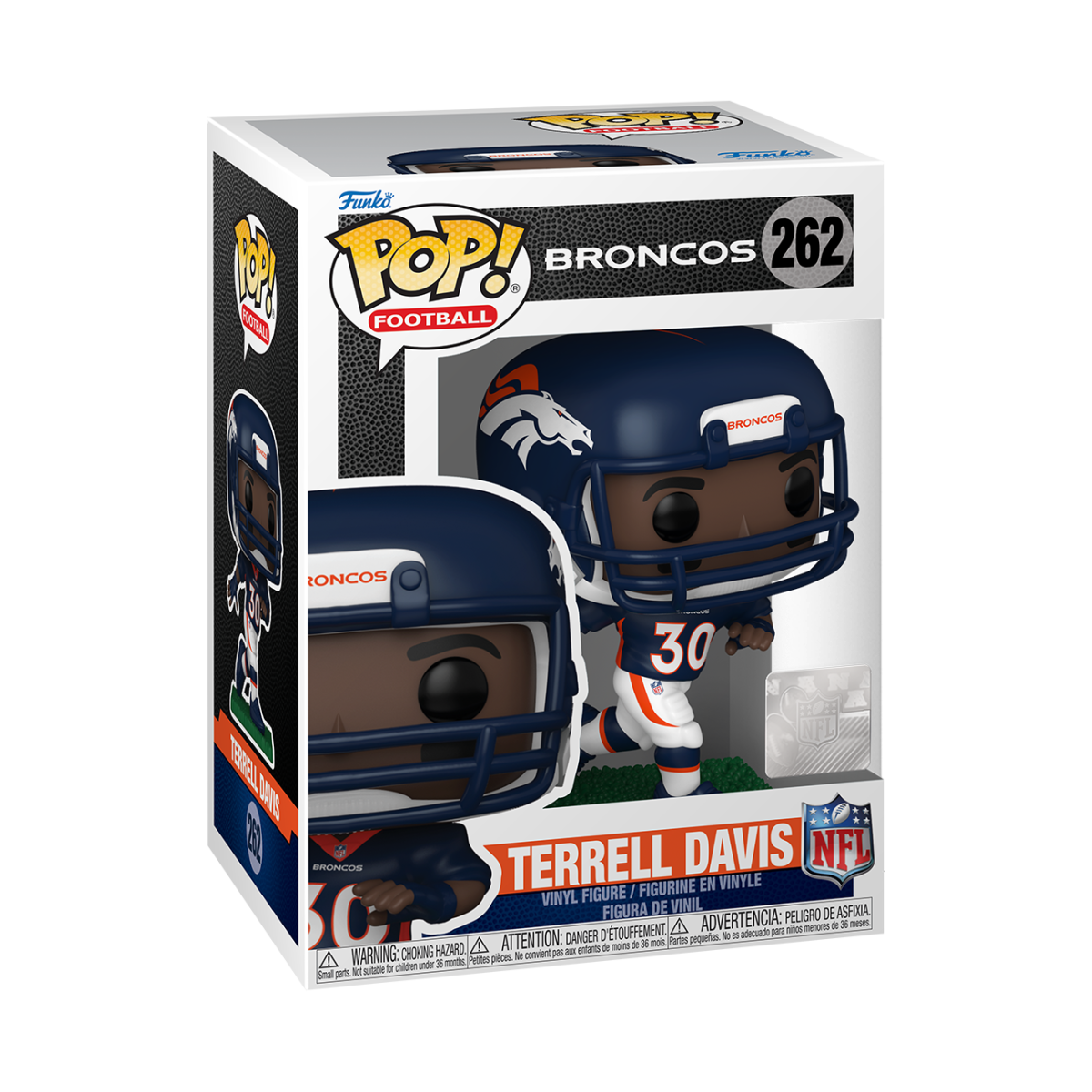 Pop! Terrell Davis - Figurine Pop! NFL - vue 3