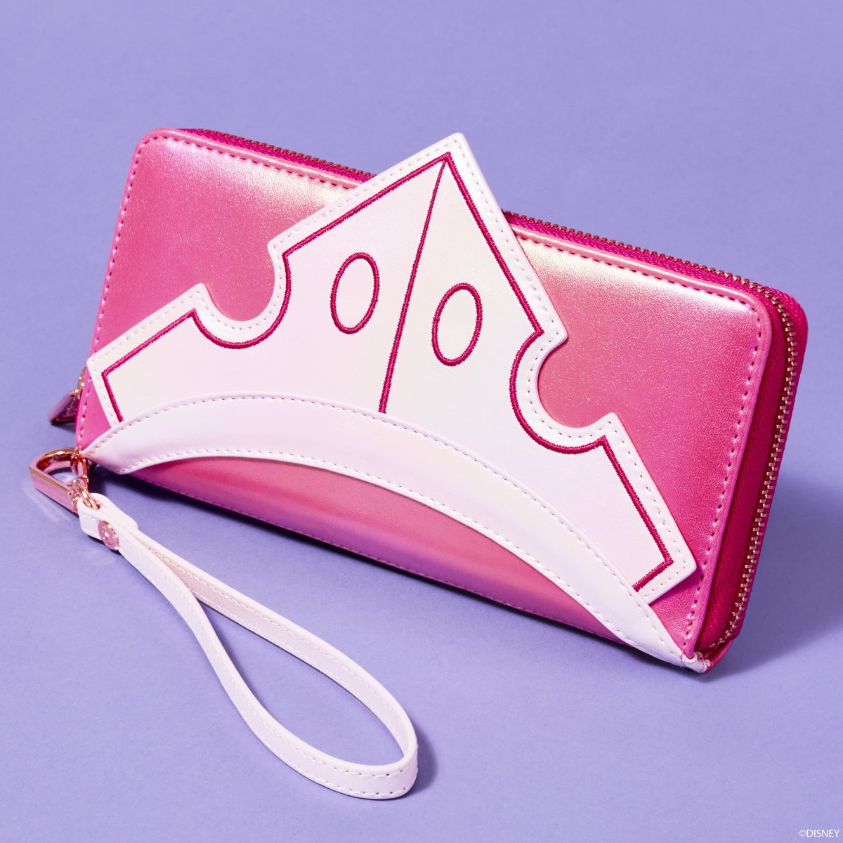 Sleeping Beauty Exclusive Shiny Series Iridescent Cosplay Wristlet Wallet - Figurine Wallets Disney - vue 3