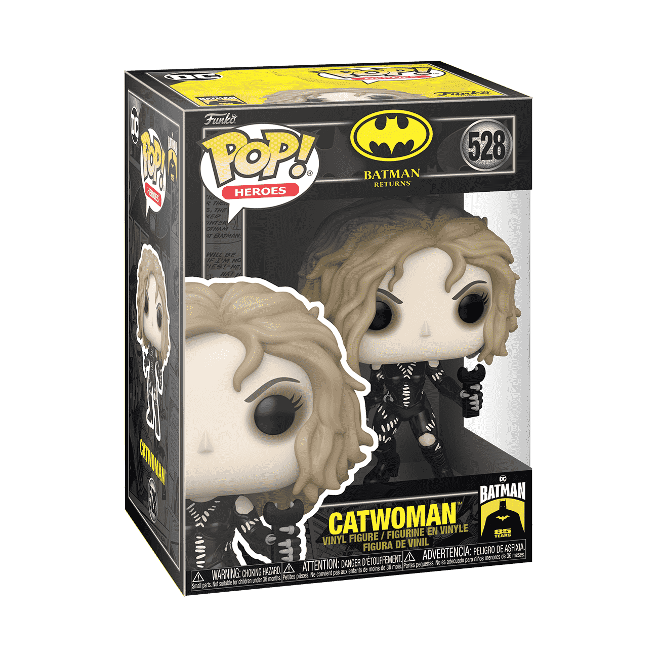 Pop! Catwoman (Unmasked) - Figurine Pop! DC Comics - vue 2