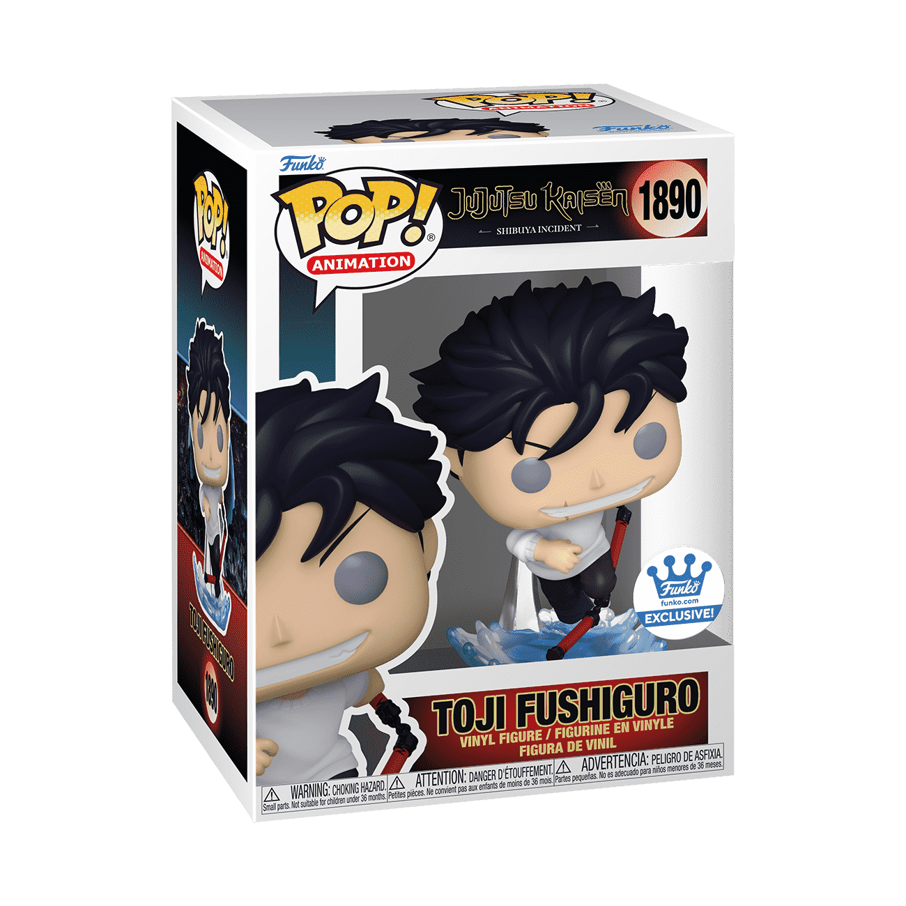 Pop! Toji Fushiguro (Possessed) - Figurine Pop! Jujutsu Kaisen - vue 3