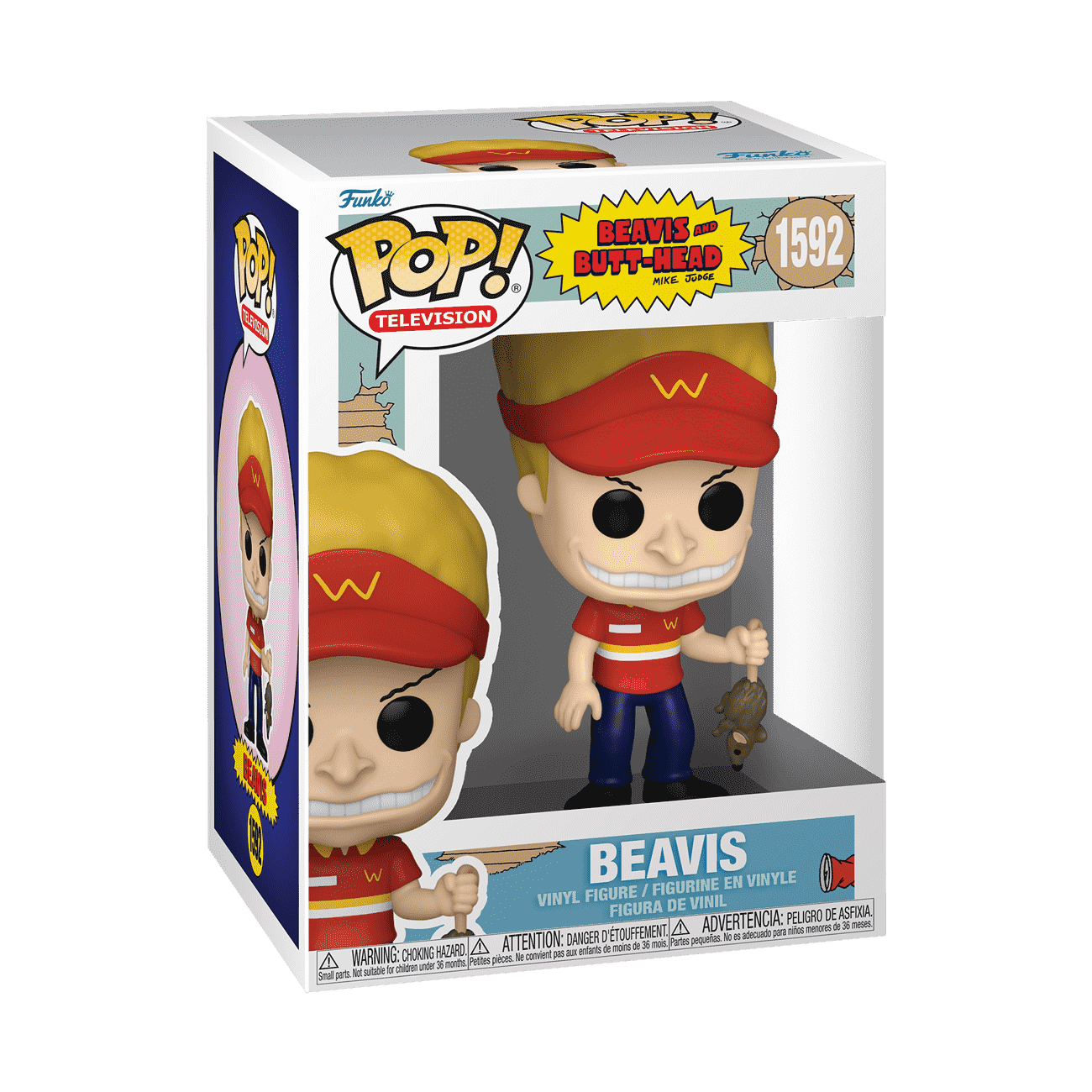 Pop! Beavis (Burger World Uniform) - Figurine Pop! Beavis and Butthead - vue 2