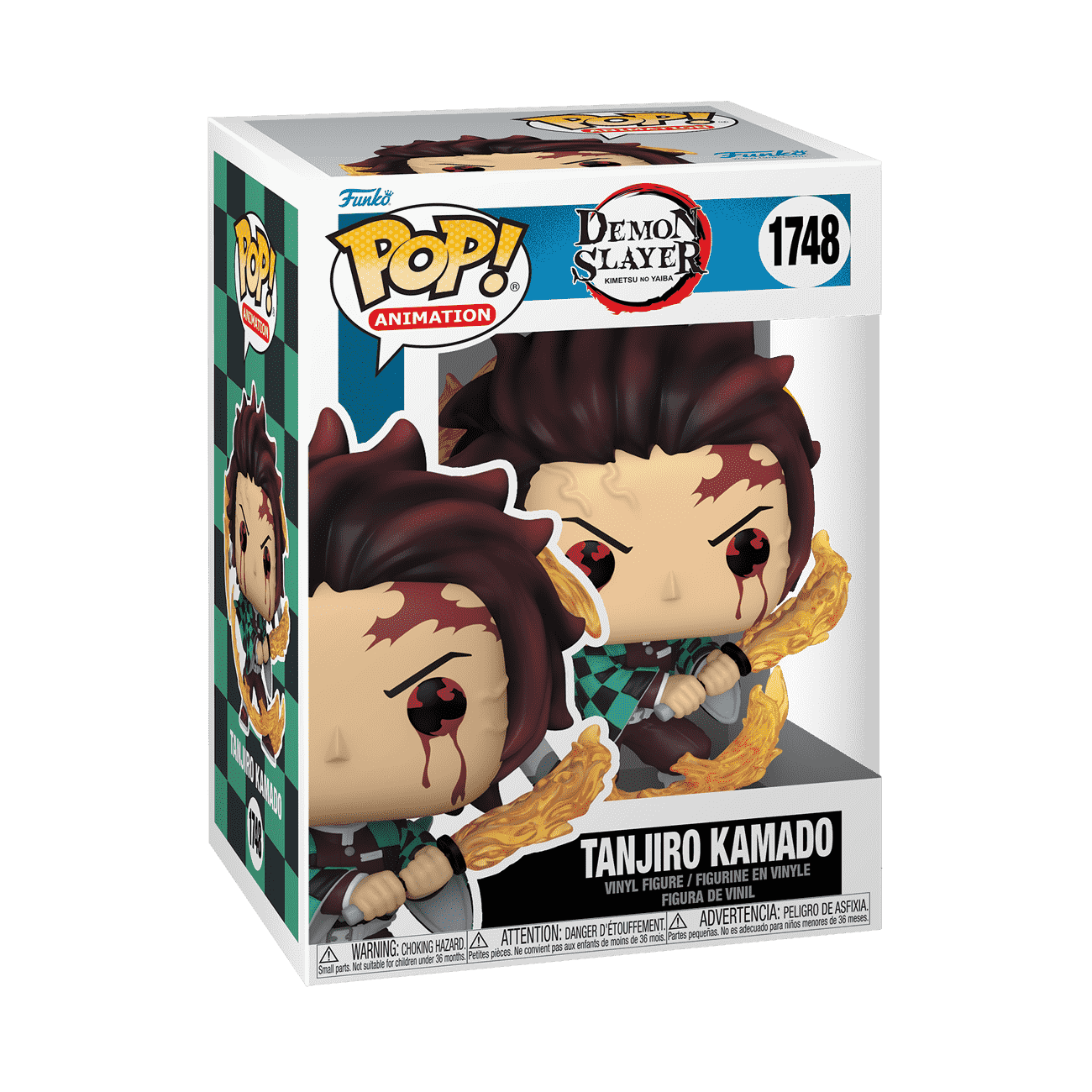 Pop! Tanjiro Kamado (Sun Breathing) - Figurine Pop! Demon Slayer - vue 2