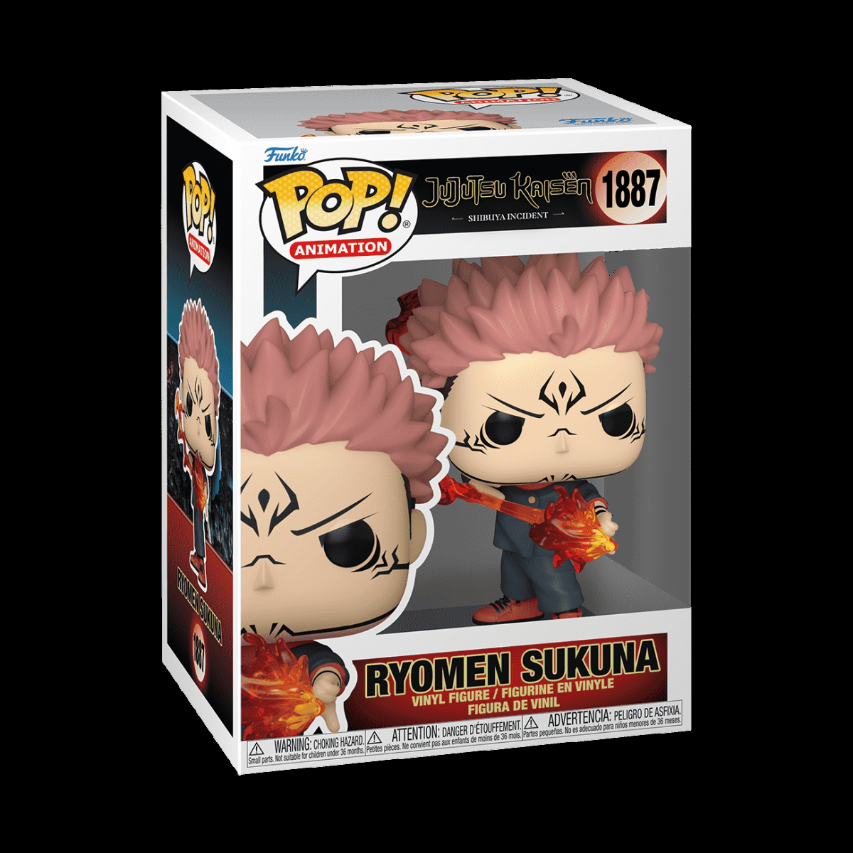 Pop! Ryomen Sukuna (Fire Arrow) - Figurine Pop! Jujutsu Kaisen - vue 2