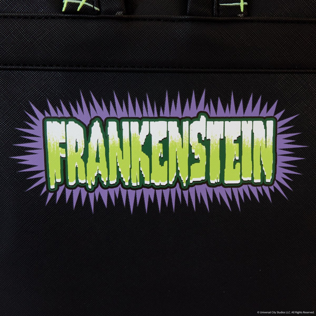 Universal Monsters Frankenstein Mask Glow Mini Backpack With Coin Bag - Figurine Bags Universal Monsters - vue 10