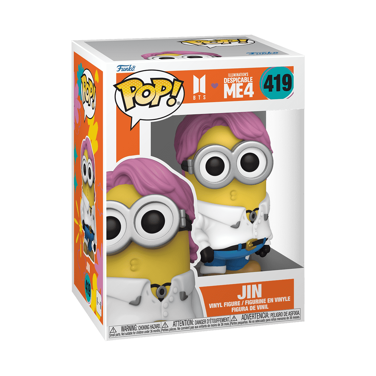Pop! Jin (Minion) - Figurine Pop! Despicable Me - vue 2