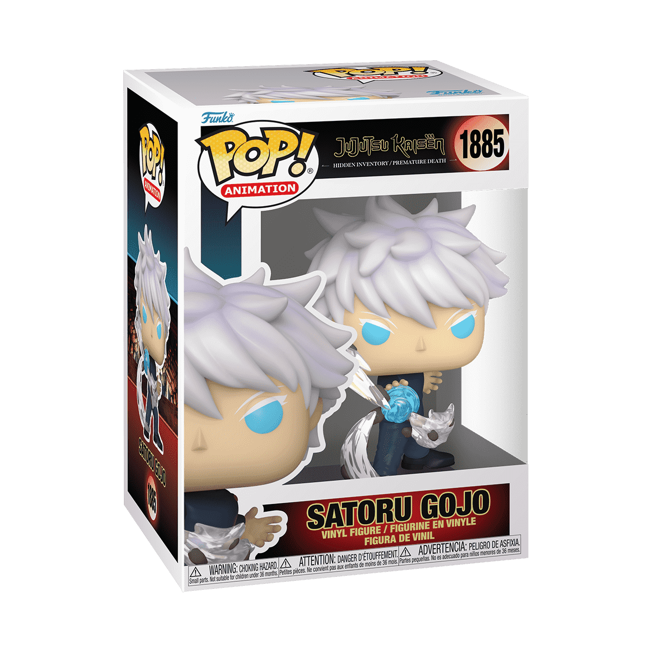 Pop! Satoru Gojo (Cursed Technique Lapse: Blue) - Figurine Pop! Jujutsu Kaisen - vue 2